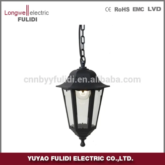 outdoor hanging light/plastic cheap pendant light for garden