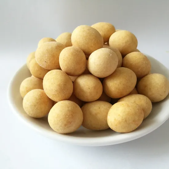 high quality fresh shrimp flavored coated peanuts