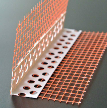 20x20mm Pvc Wall Corner Bead With Fiberglass Mesh