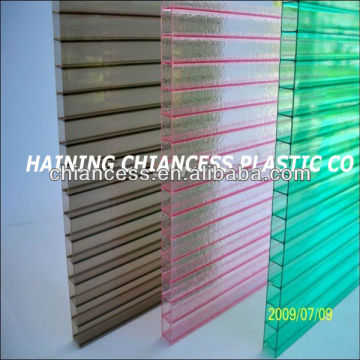 Sun polycarbonate glasshouse pc hollow sheet shield board