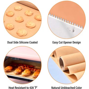 Reusable non-stick PTFE fiberglass baking paper