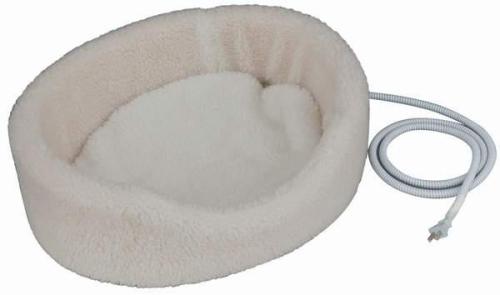 Non-Slip Sheep Skin Pet Heated Bed with CE&RoHS Approved