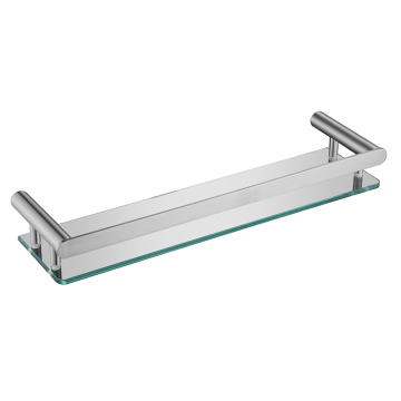 Bathroom Wall-Mounted Tempered Glass Shelf for Showers