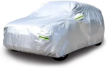 Silver 190t Polyester Car Cover
