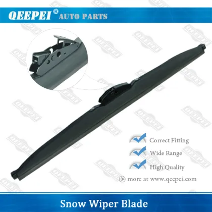 12mm width rubber refill snow brush type wiper blades