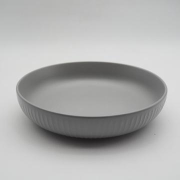 Vigera gris stoneware, vajilla de cerámica china, juegos de vajillas de cerámica