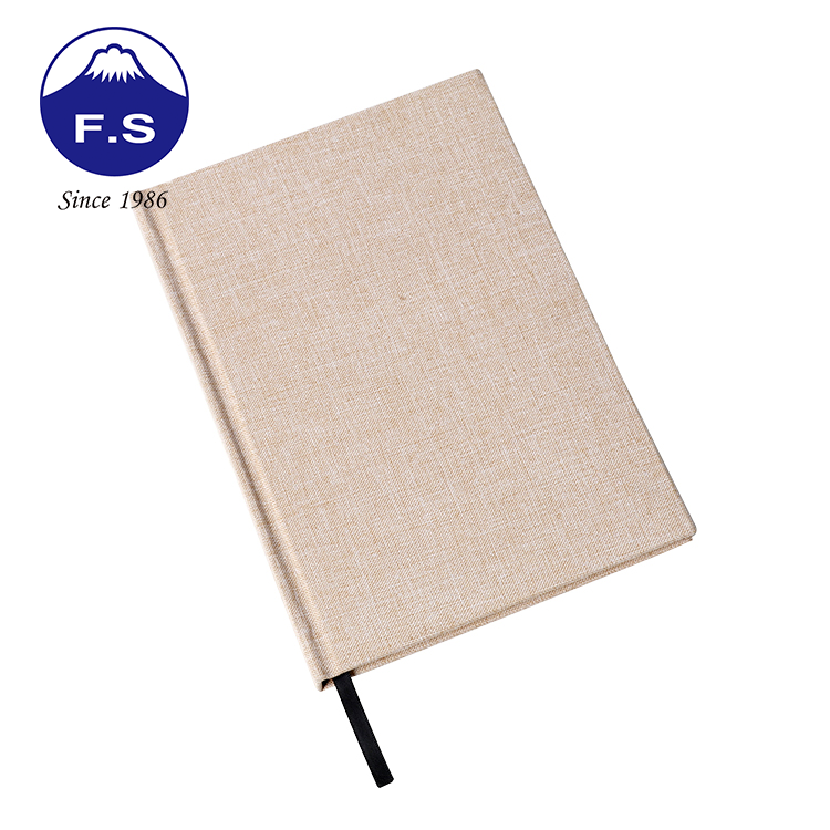 Fabric Hardcover Print Customized Pages For Journal