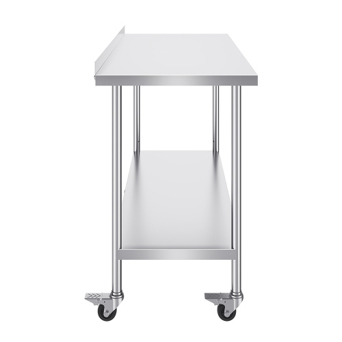 stainless steel prep table Commercial Stainless Steel Kitchen Work Table Manufactory
