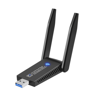 Scheda di rete wireless USB a doppia banda da 1300 m-Adattatore Bluetooth WiFi senza driver