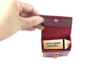 Genuine Leather Cigarette Pocket/Bag (JYW-27020)