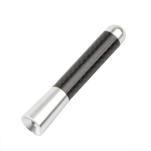 Car radio metal aluminum short and long antenna