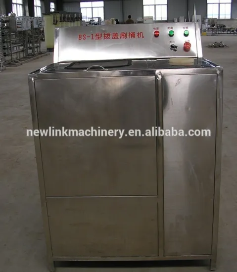 semi automatic bottle washing and decapping machine