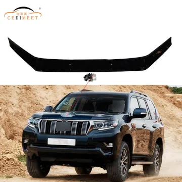 Acrylic Bonnet Guard Protector Front Bug Shield Hood Deflector for Toyota Prado FJ150 2018-2021