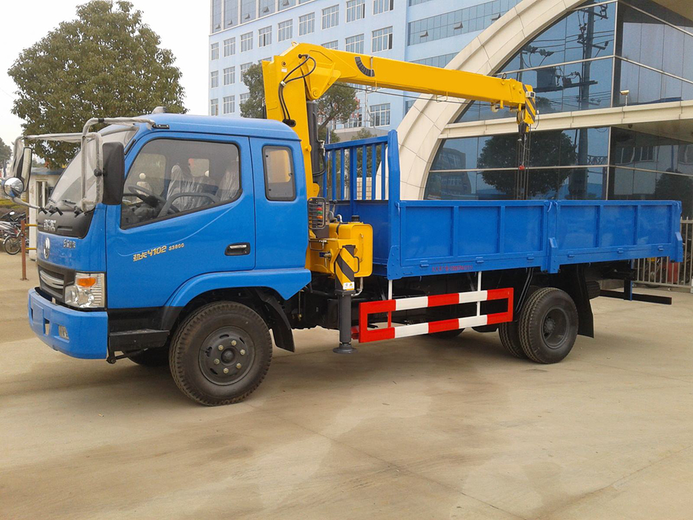 Truck Mounted Crane Load Chart