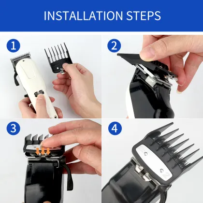 Wahl Hair Clipper Guard Professional Limit Comb Set for Hair Cutting