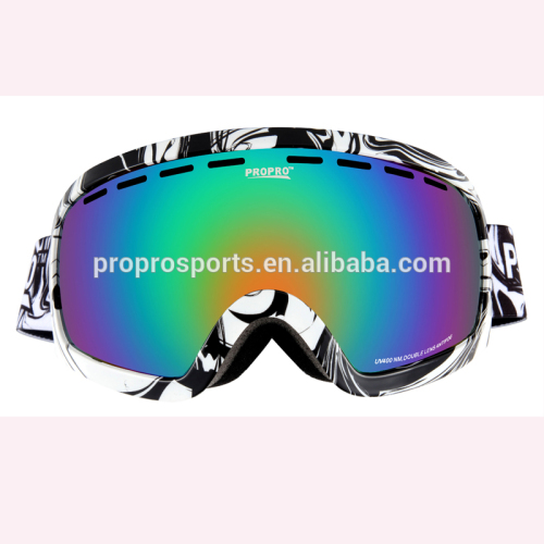 wholesale or OEM 2017 multi-color snow goggles ski goggles