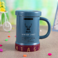 Taza de café de cerámica de diversión lable 16oz