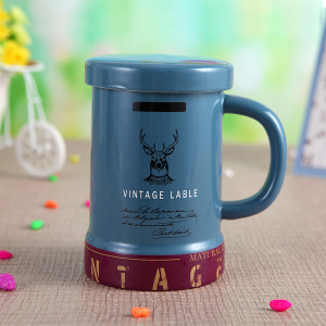 Vida selvagem legal cerâmica água caneca Cozy