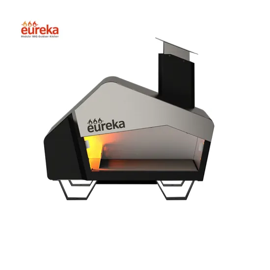 Fast Cooking Stainless Steel Portable Pizza Gas Oven Wood Pizza Oven with Door