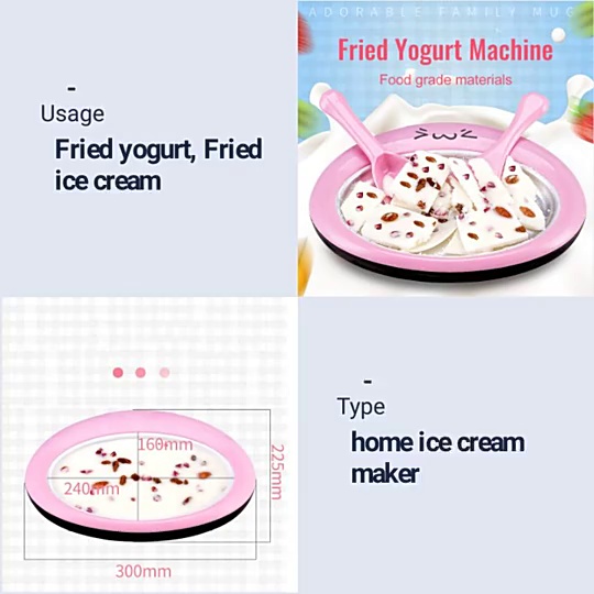 Cartoon Fried Ice Machine