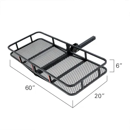 500LBS Load Trailer Hitch Cargo Carrier - ATV Hitch Cargo Carrier for Van