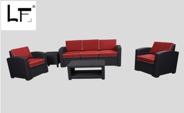 New model outdoor rattan garden sofa