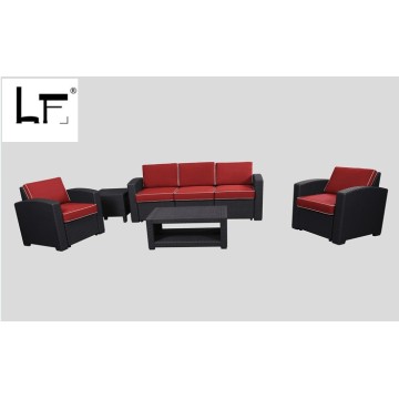 New model outdoor rattan garden sofa