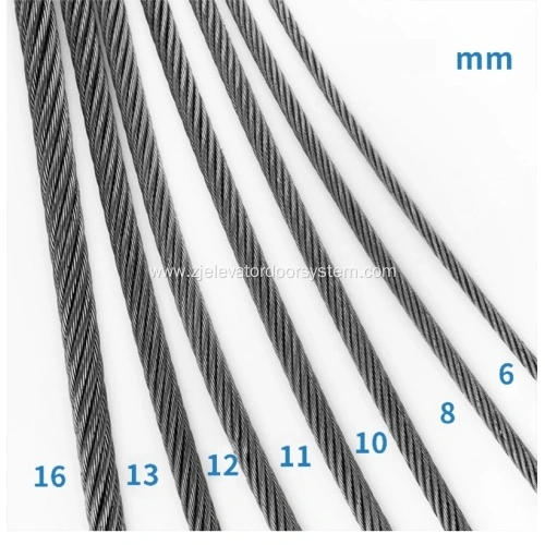 Traction Elevator Machine Ropes Steel Wire Rope for Elevator Traction Machines for Sale, Steel Wire ...