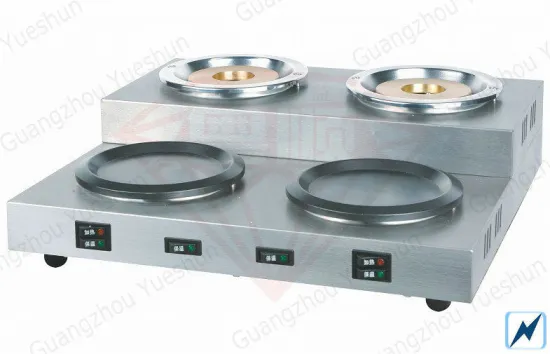 Ladder Coffee Maker Warmer With 2 Boiler / Warmer For Coffee Shop