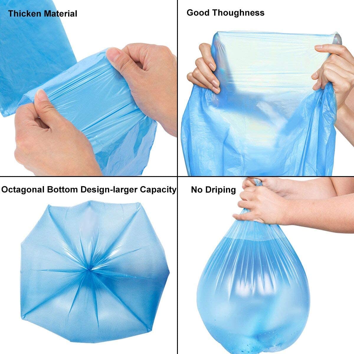 plastic refuse bags