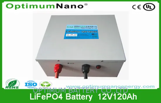 12v 120ah Lithium Iron Phosphate Batteries For Rv &amp; Solar Pv Systems Battery Pack