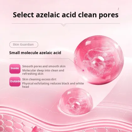 Hunmui Sensitive Skin Deep Cleansing Moisturizer with Azelaic Acid Bubble Blackhead Remover