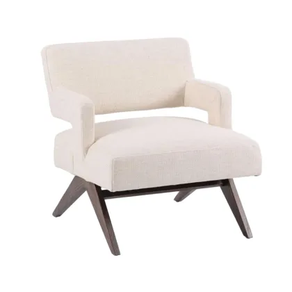 Solid Wood Leisure Chair for Living Room