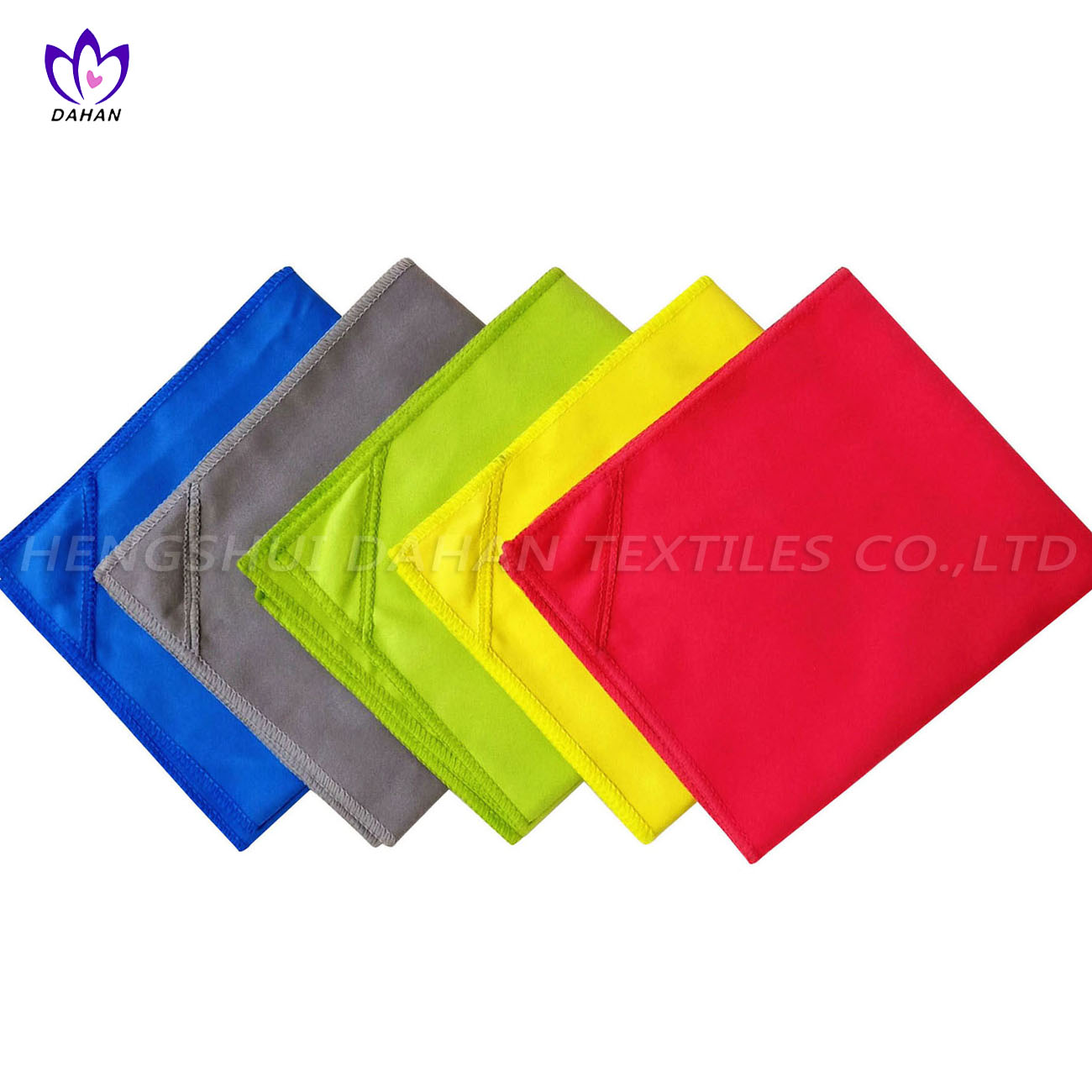 MS32 Solid color microfiber suede towel