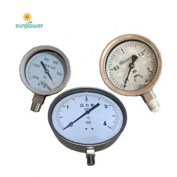 10 Inch (250mm) Large Diameter Pressure Gauge: Specifications, Types, and Applications
