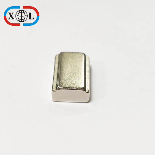 Rectangular Neodymium Magnet with Chamfered Edge