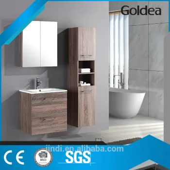 goldea new design oak color under sink bathroom cabinet