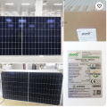 High Efficiency Mono 550w Bifacial Half-cell Solar Panels