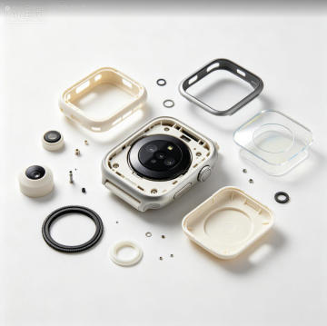 Smartwatch Bottom Cover Biocompatible Molding