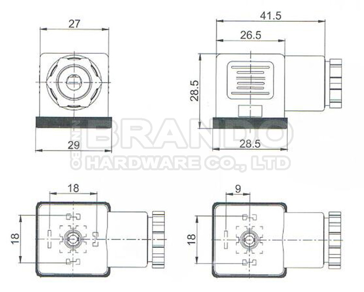 DIN43650A