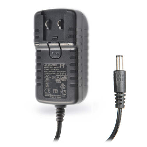 12V 2A Wall Interchangeable Plug Power Adapters