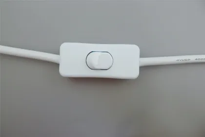 Black cordline switch is used for home lamp