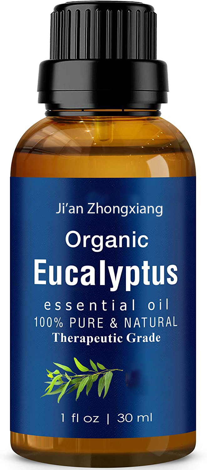 organic Private label 100% pure natural Steam extraction Eucalyptus Essential Oil for health care products bulk price 10ml