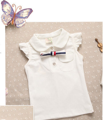 Girls' no sleeve shirt