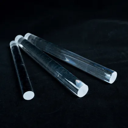 High Temperature Quartz Rods and Silica Single-Bore Glass Rods for Industrial Laboratories Sio2