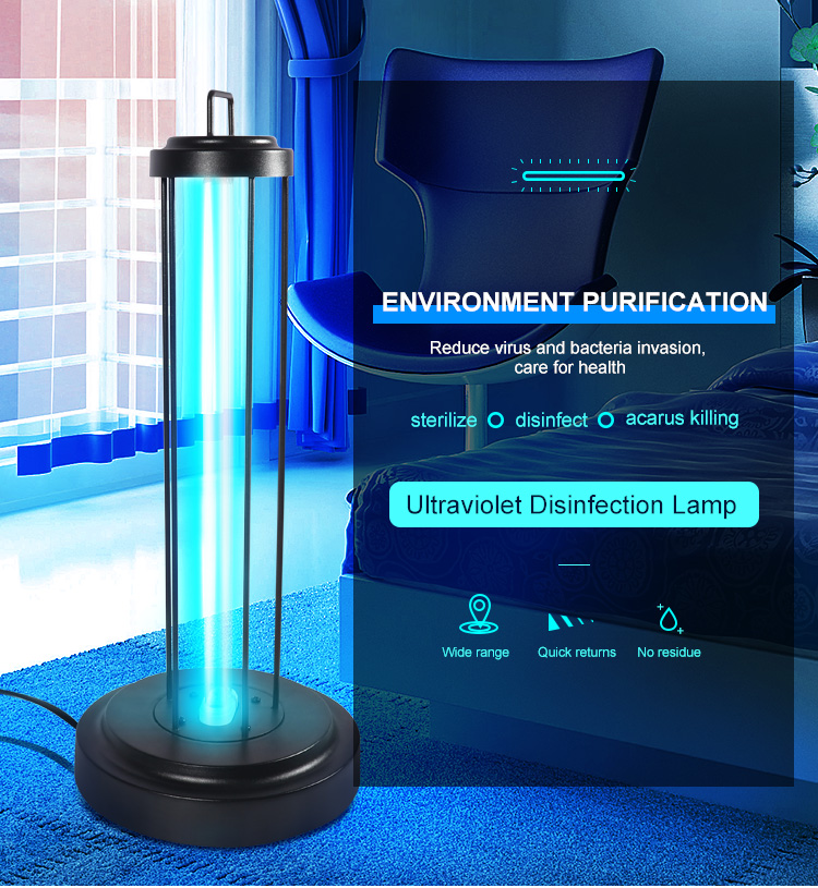 Iron Cage Type Ultraviolet Ozone Germicidal Lamp