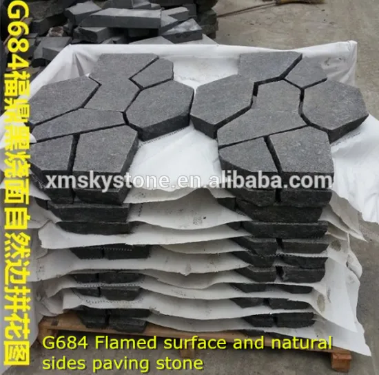 natural Granite tile G684 paving stone