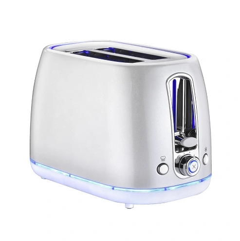 Led Light 500w Smart White Electric Toaster Oven