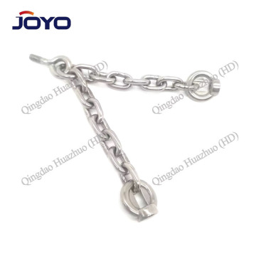 Stainless Steel Link Chain and Eye Bolt Set for Heavy Duty Swing Accessories