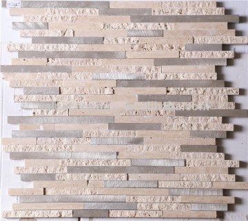 cultured stone mosaic mix stainless steel